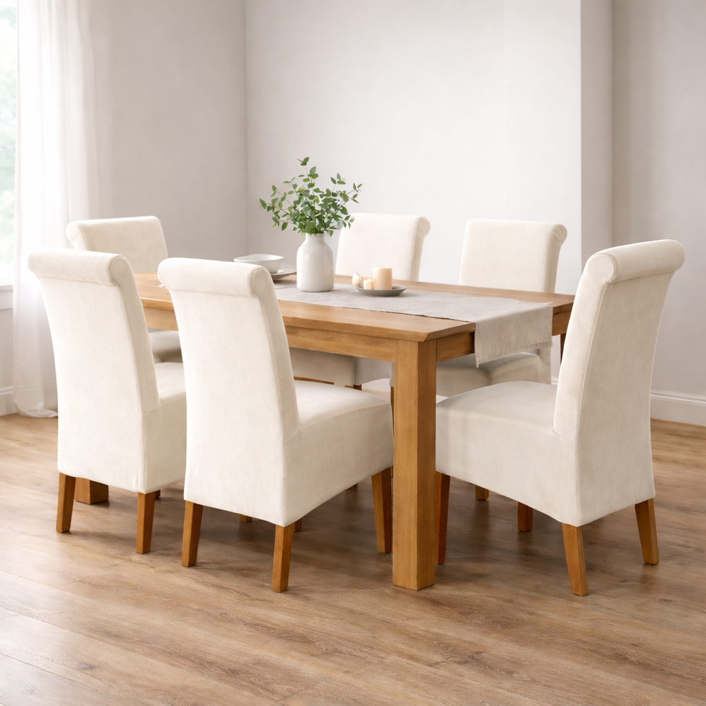 Stretch Velvet Dining Chair Covers (Multiple Colours)