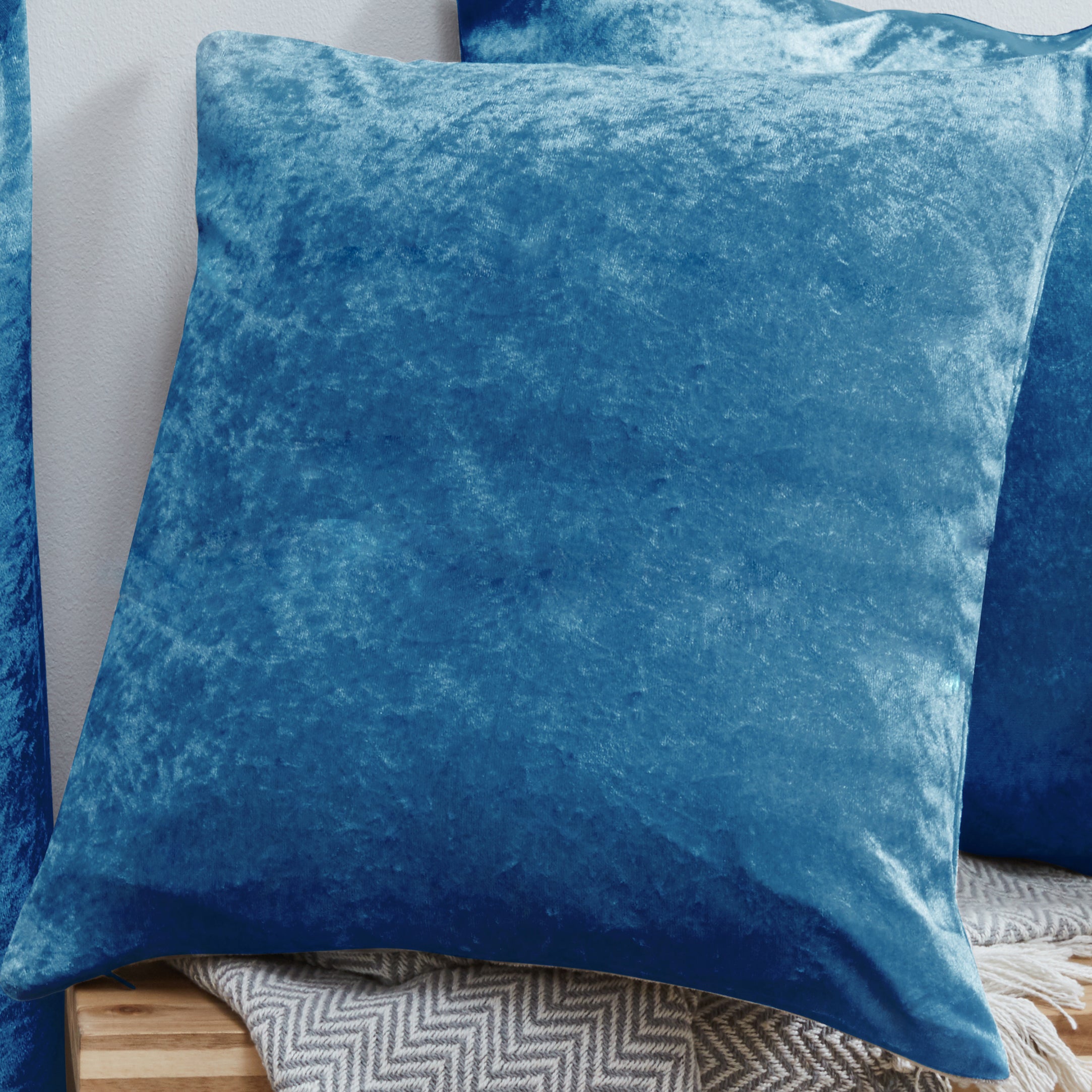 Crushed Velvet Cushion Covers 20 x 20"