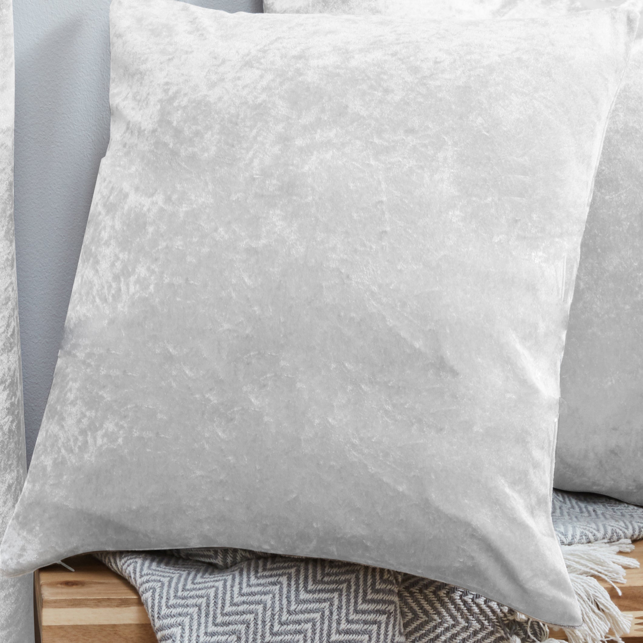 Crushed Velvet Cushion Covers 20 x 20"