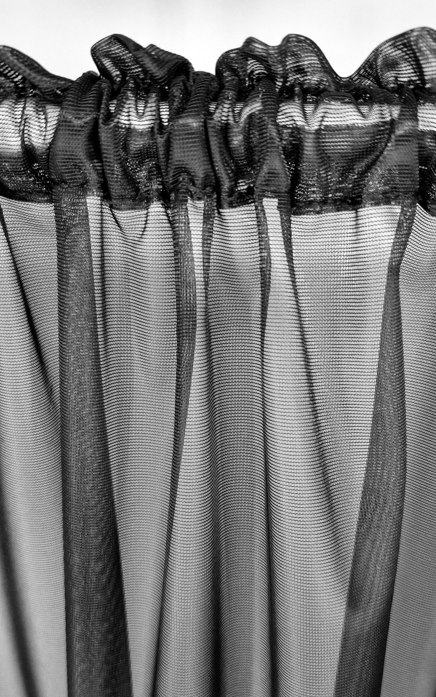 Denise Net Curtains (Black)