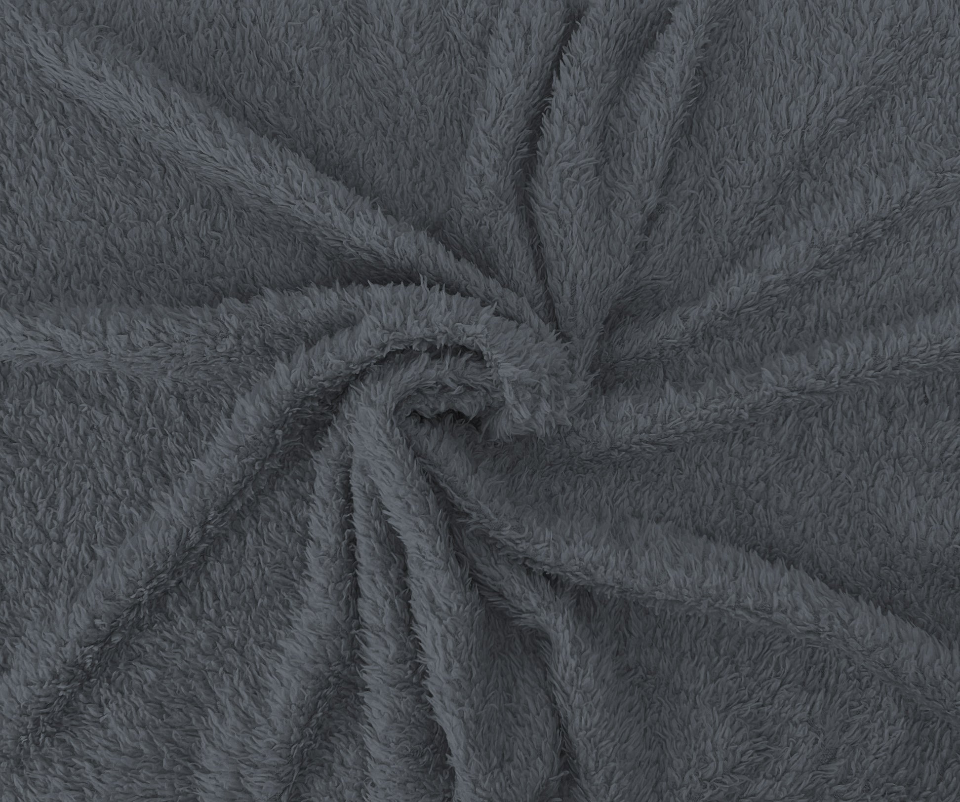 Teddy Fleece Throw (Grey)