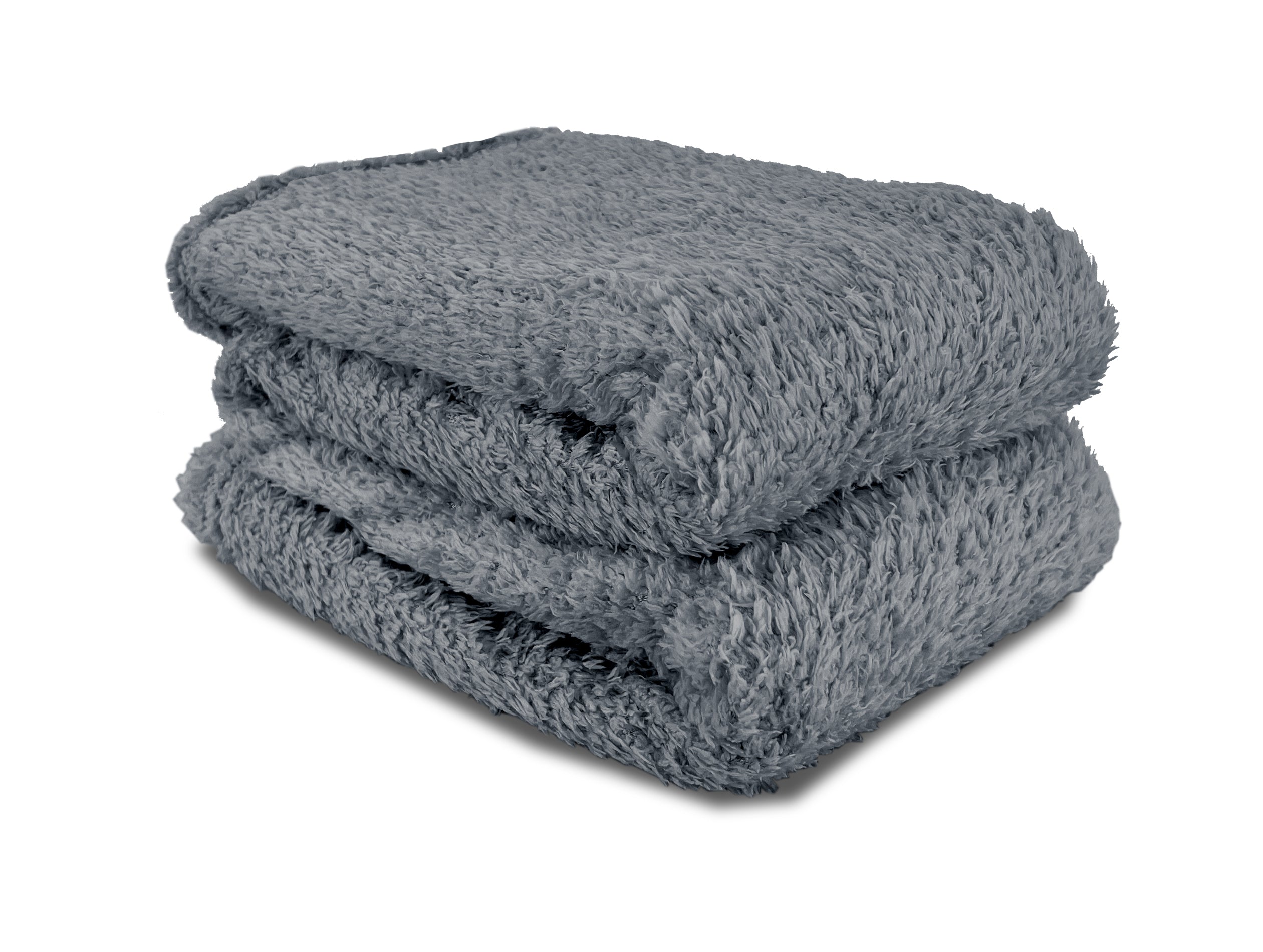 Teddy Fleece Throw (Grey)