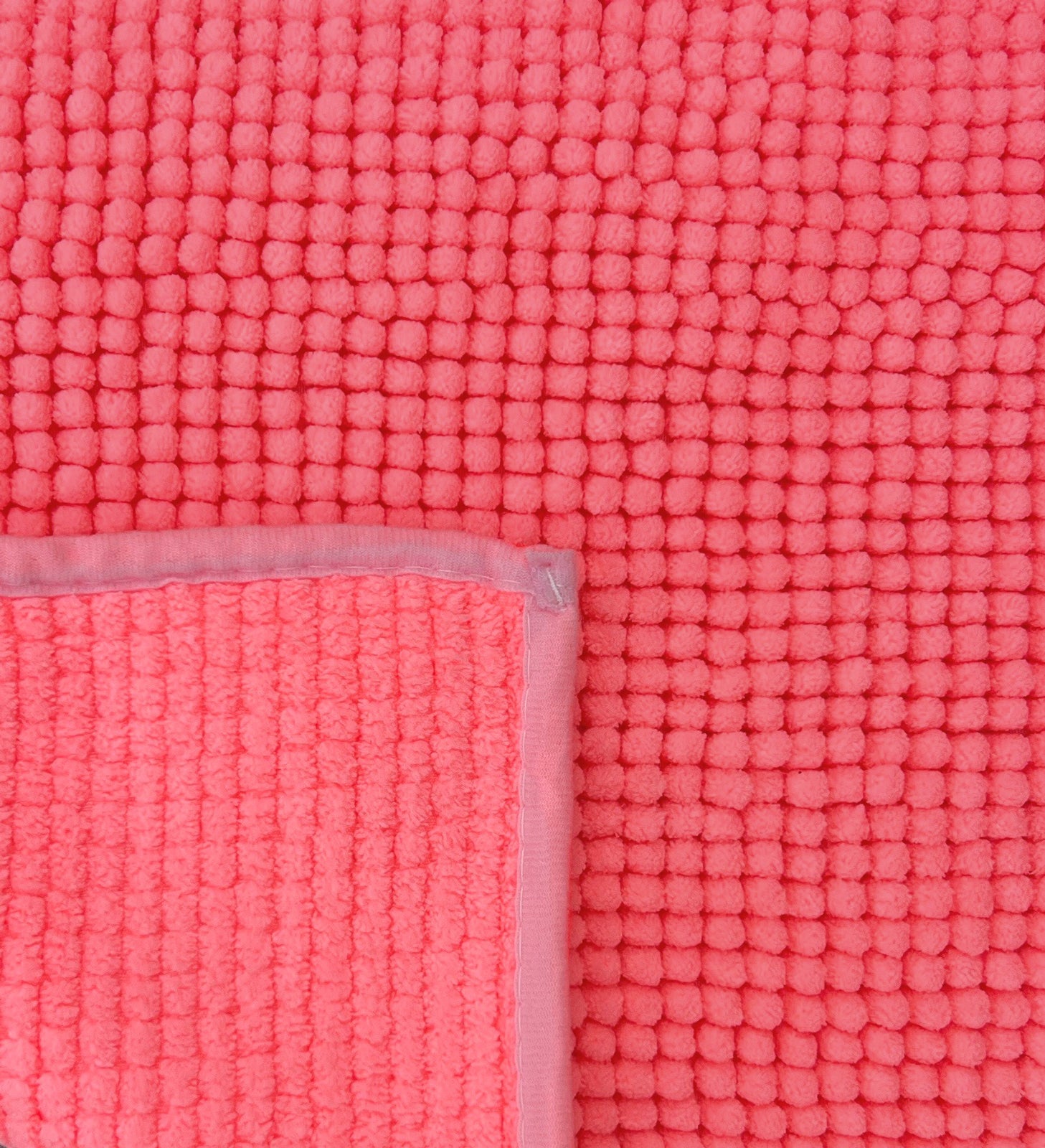 Chenille Bath Mat Non Slip Super Soft & Washable (Multiple Colours And Sizes)