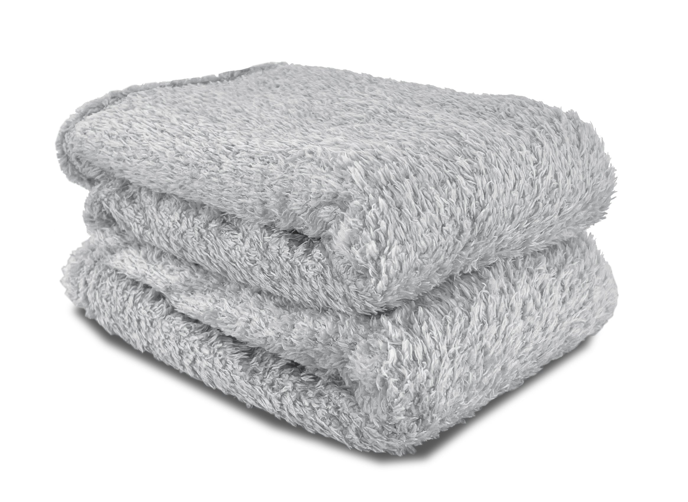 Teddy Fleece Throw (Silver)