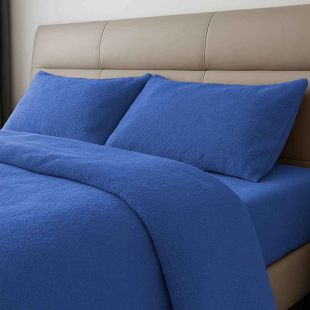 Teddy Fleece Pillowcases Set of 2
