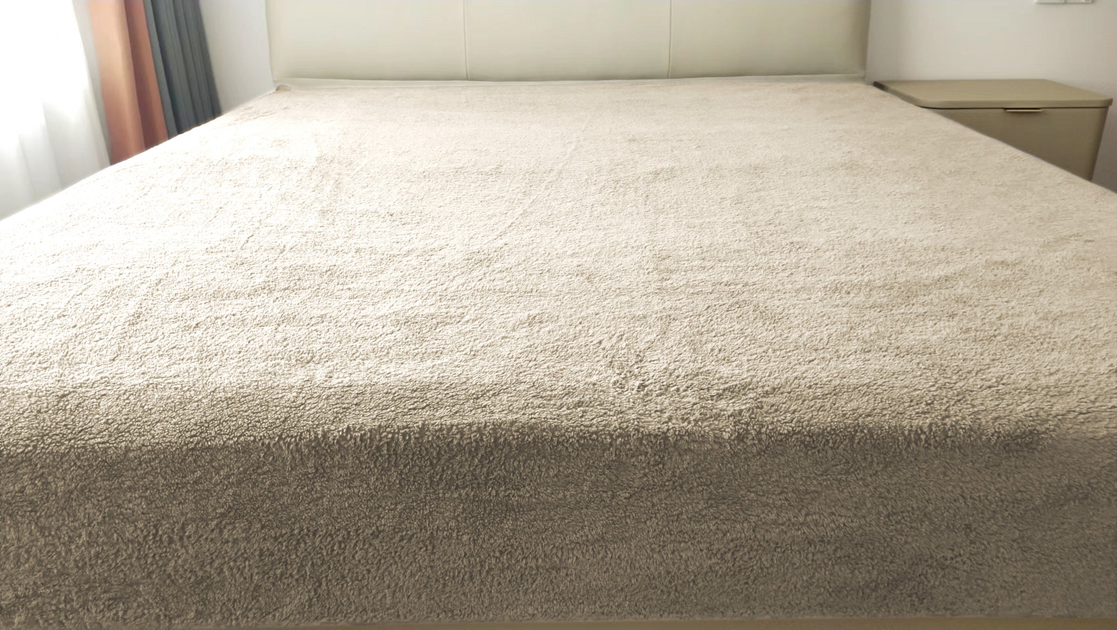 Teddy Fleece Fitted Sheet (Cream)