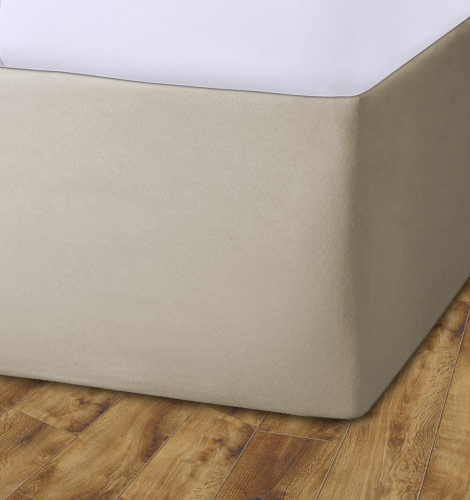 Elasticated Divan Bed Valance (Natural)