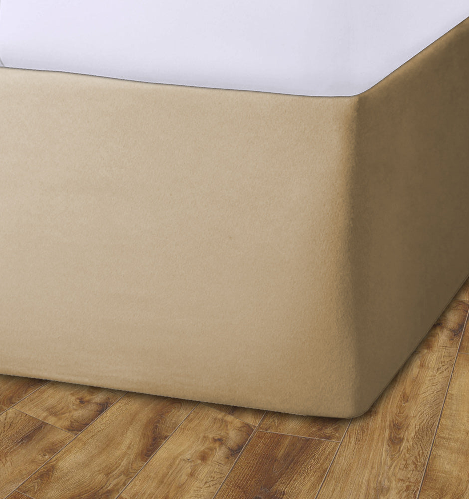 Elasticated Divan Bed Valance (Wheat)