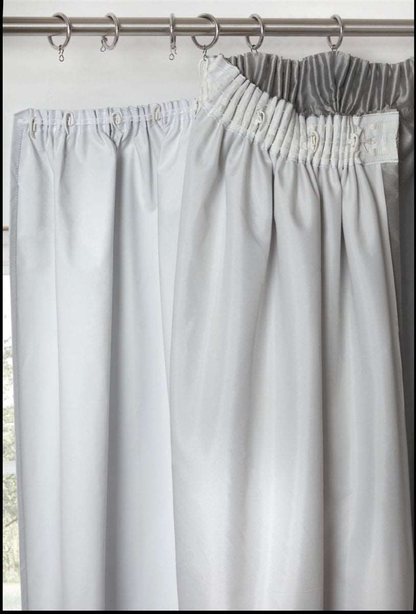 3 Pass Tape Top Ready Made Blackout Curtain Lining