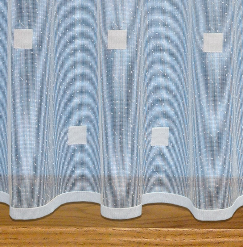 Squares net curtain 