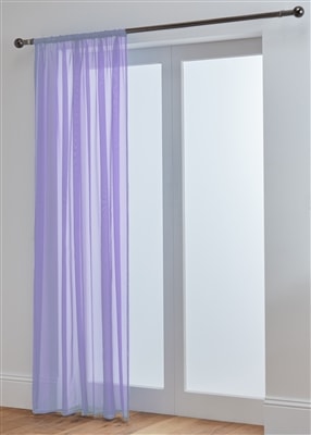 'Lucy' Lilac Slot Top Voile Panel