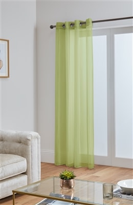 'Lucy' Lime Eyelet Ring Top Voile Panel