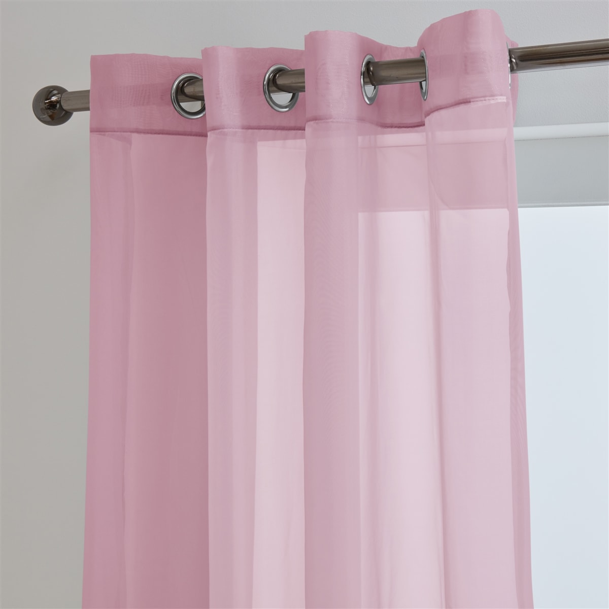 'Lucy Pair' Pink Eyelet Ring Top Voile Panel