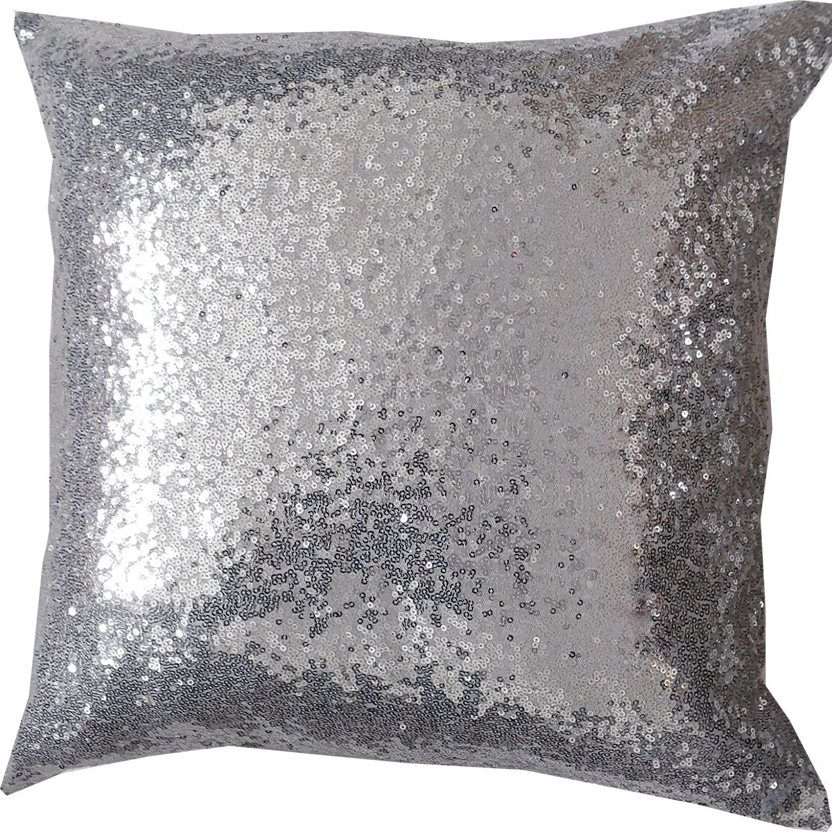 Sparkle Sequin Eyelet Voile Panel (White)