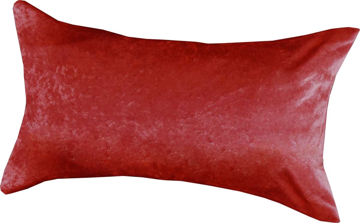 Crushed Velvet Fully Lined Ready Made Eyelet Curtains (Raspberry Red)