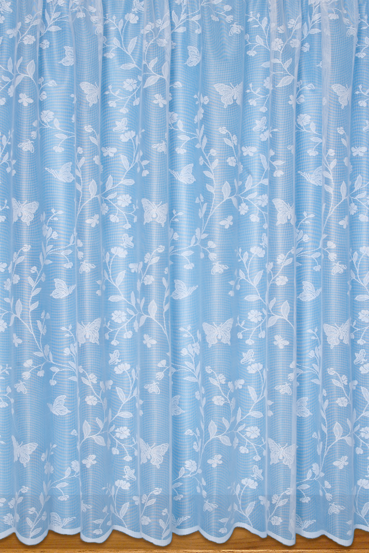 Butterfly Net Curtains (White)