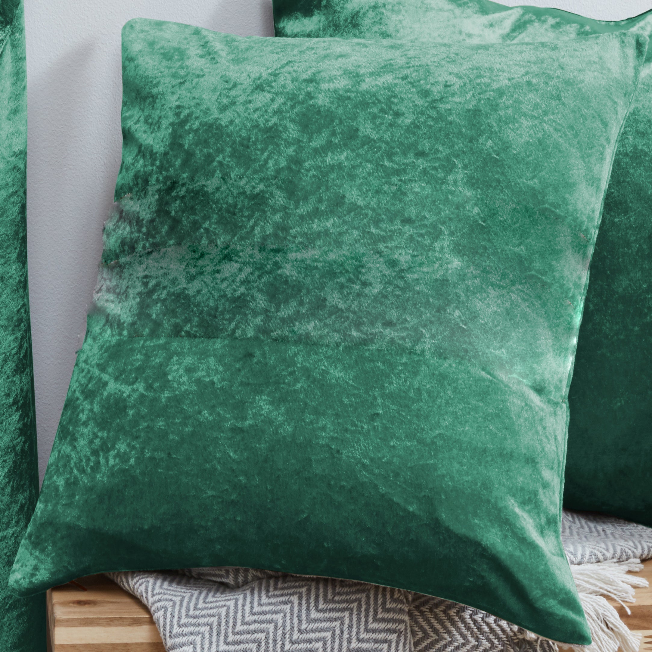 Crushed Velvet Cushion Covers 20 x 20"