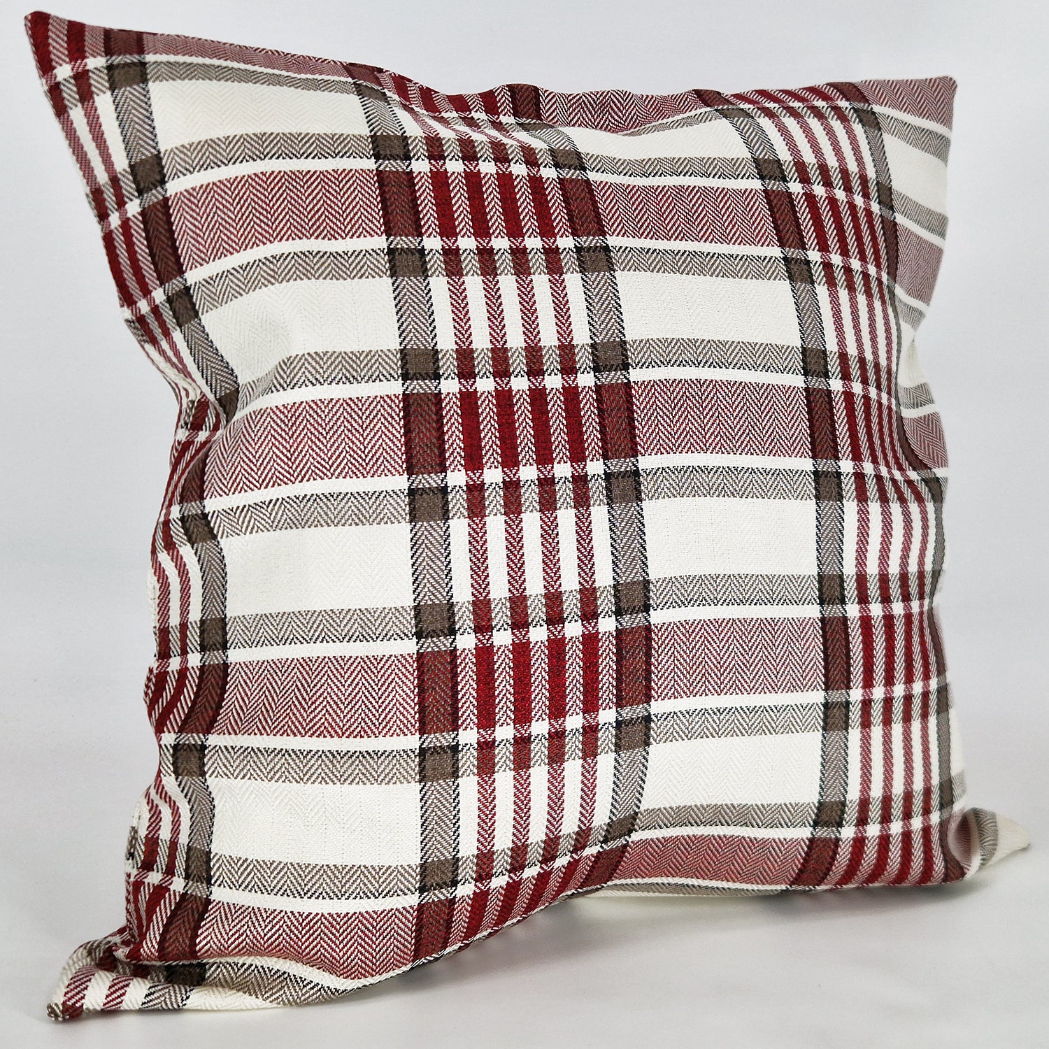 Tartan Check Cushion Covers (Pack Of 4) 22" x 22"