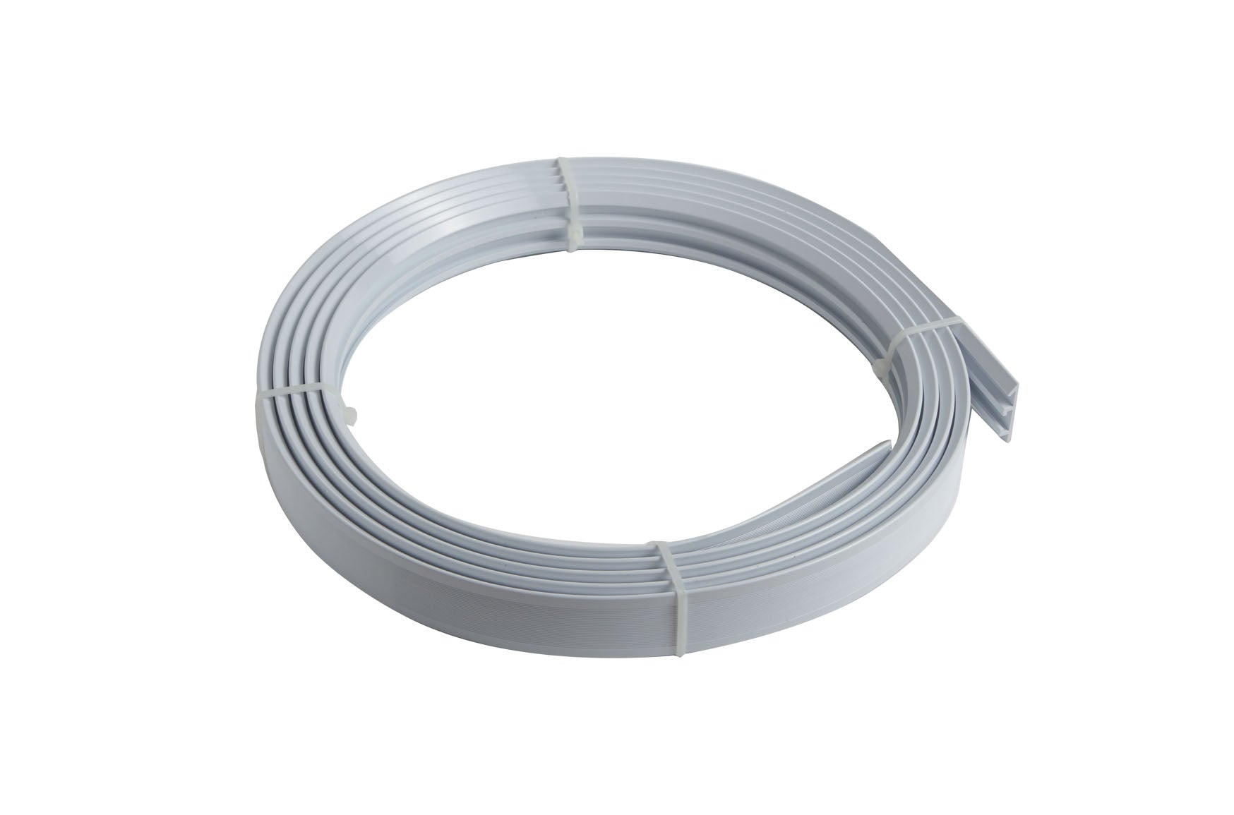 Bendable Curtain Track Rail for Straight & Bay Window (White)