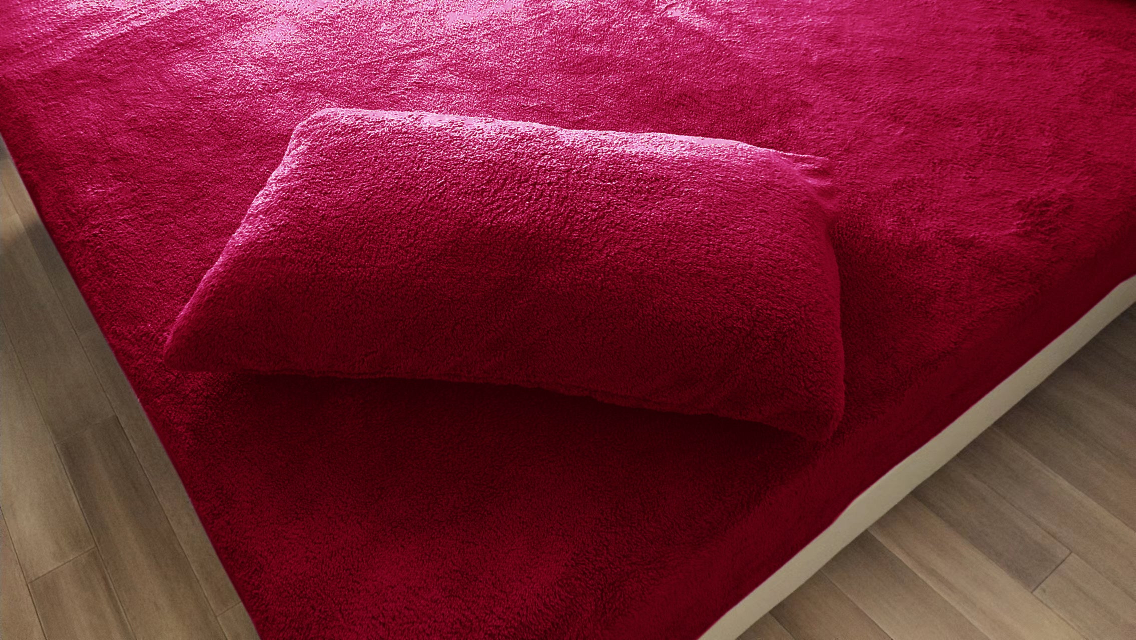 Teddy Fleece Pillowcases Set of 2