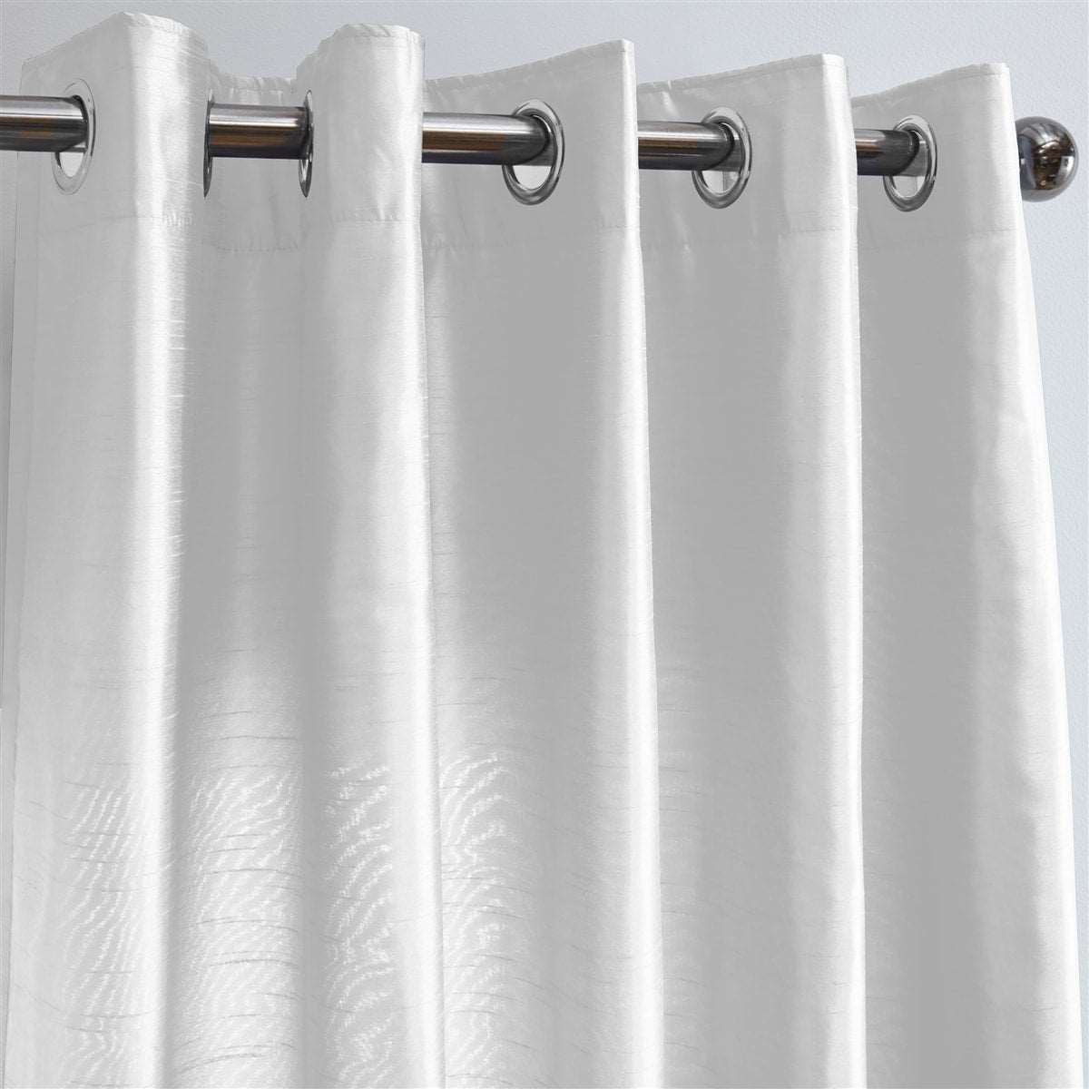 White deals curtains eyelet