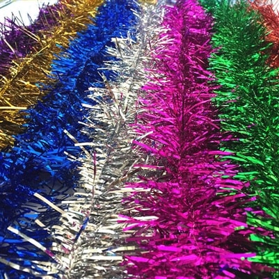 Tinsel Christmas Tree Decoration 2m (6.5ft)
