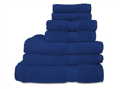 100% Egyptian Cotton Bath Towels 600 GSM (Blue)