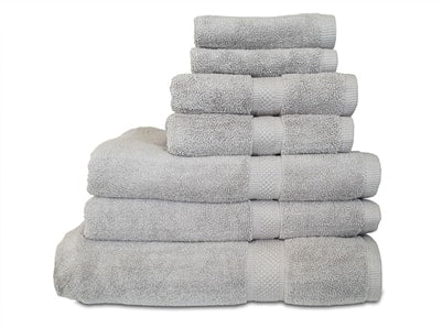 100% Egyptian Cotton Bath Towels 600 GSM (Silver)