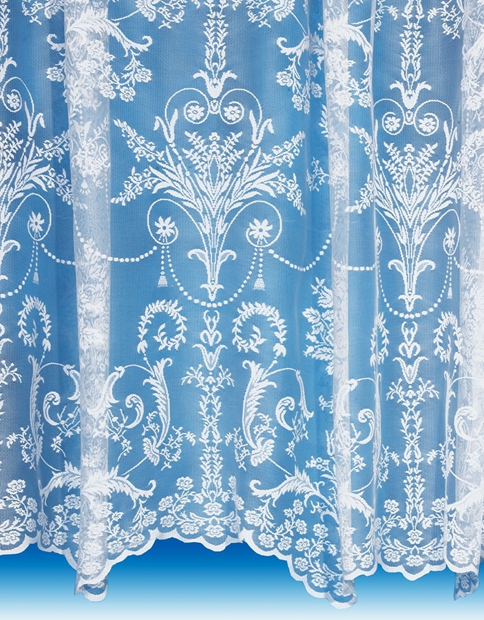 Victoria Lace Curtains (White)