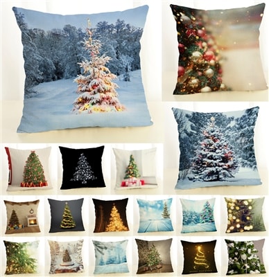 Christmas Xmas Cushion Covers 18" x 18"